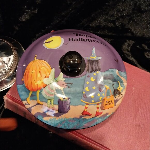 See's Candies Happy Halloween Candy Dish - Picture 6 of 7